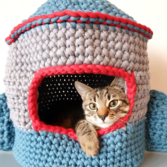 Space Cat - Maison pour chat
2