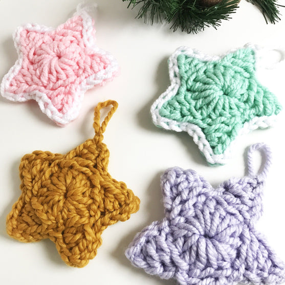 Padded Stars - Christmas Decoration
6