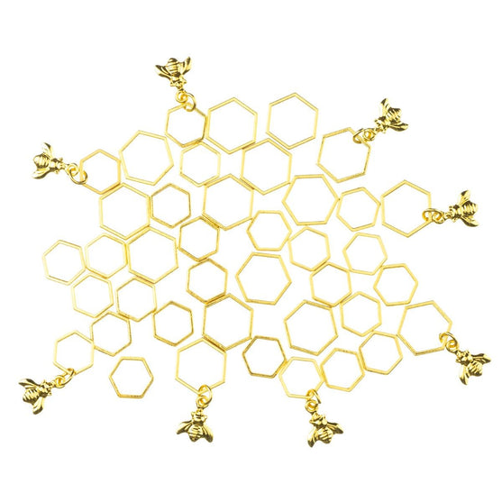Stitch Markers - Bee - Hobbii
4