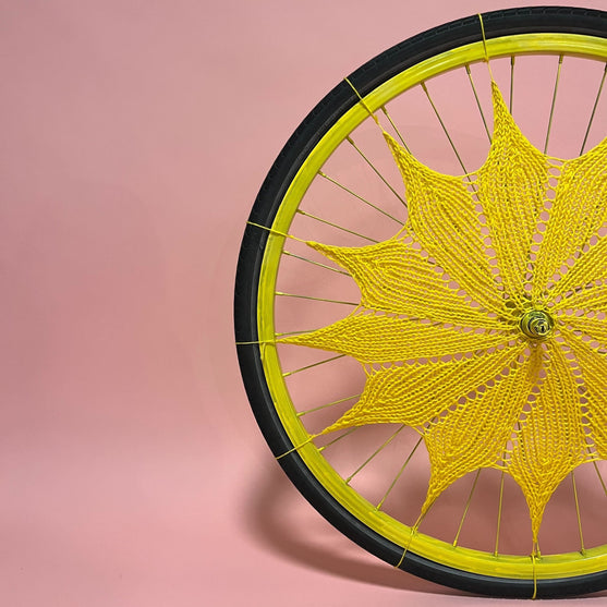 Knitted Wheel - Tour de France
3