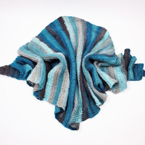 Châle pointe à pointe - Manarola
2