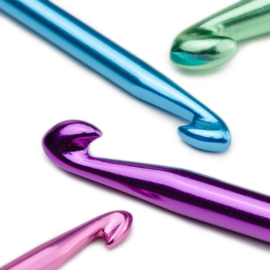 Set de crochets tunisiens Alu - 27 cm - Hobbii
2