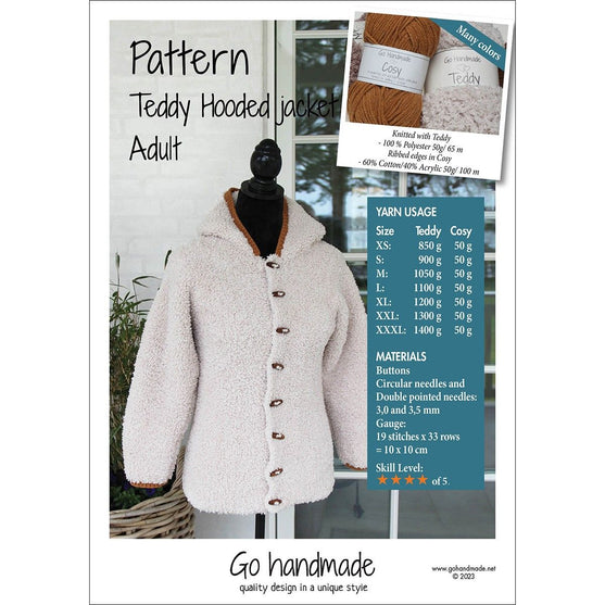 Teddy à capuche - Adult
3