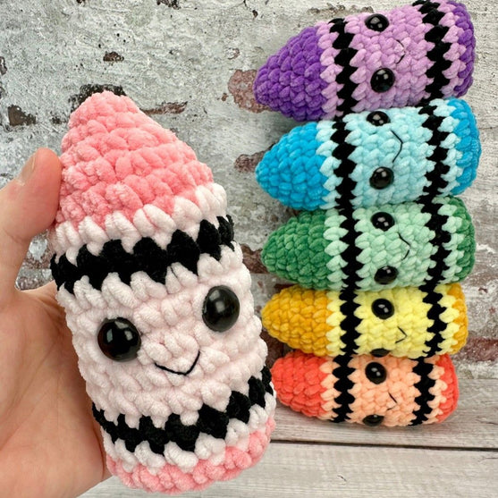 Les crayons de couleur fous
2