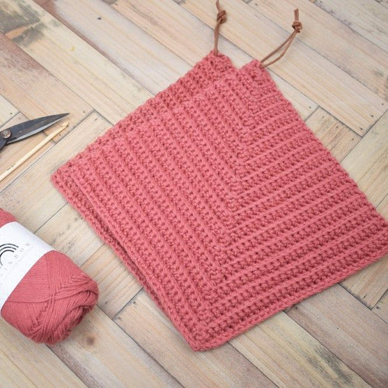 Vintage Ribbing – Potholders
2