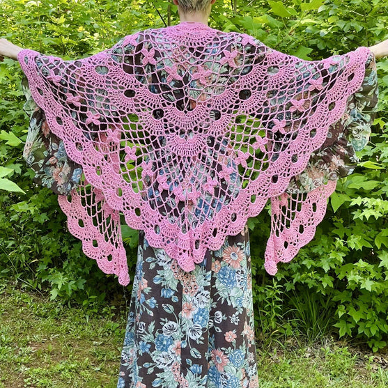 Viral Bloom - Shawl
1