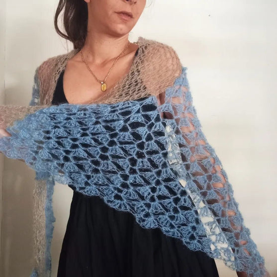 Wispy Desert Breeze - Shawl
1