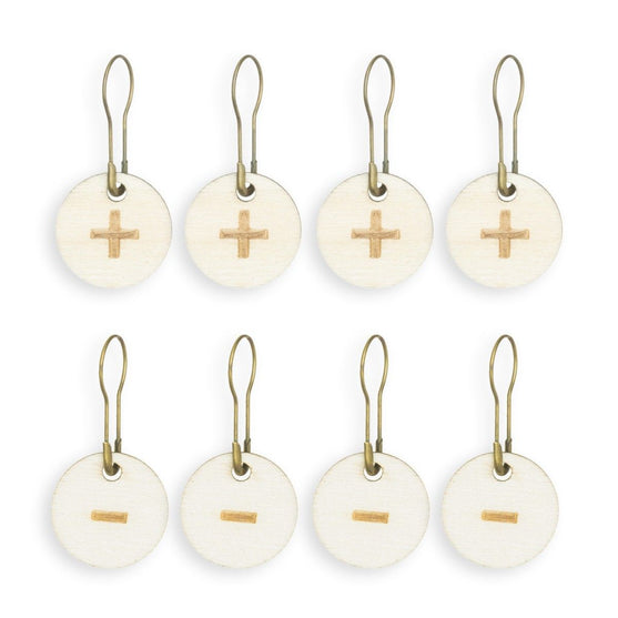 Marqueurs pour les augmentations et les diminutions +/- - Hobbii
1