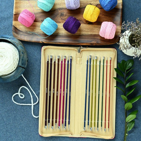 Set aiguilles à tricoter Zing - KnitPro
7