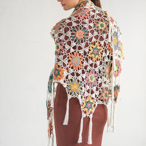 

8035-445 Flowerland - Shawl
2