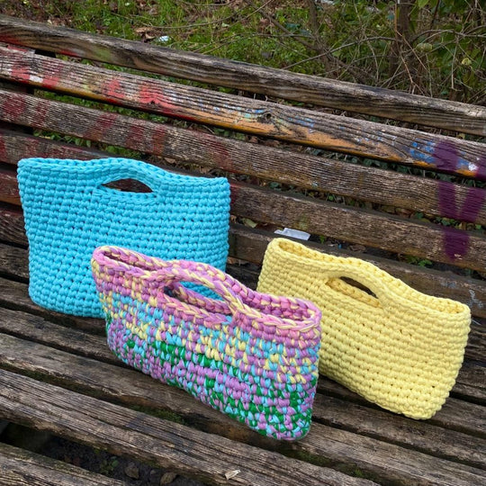 Crochet Shopper Bag