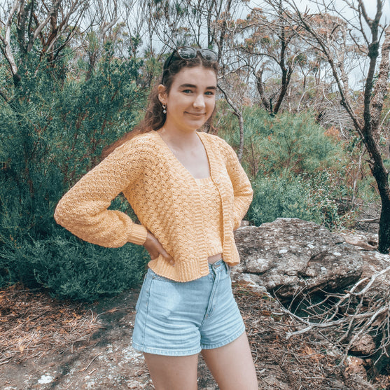 

Conch - Cardigan and Top
10