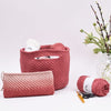 

Sac pour fils au crochet avec structure 8/8
3