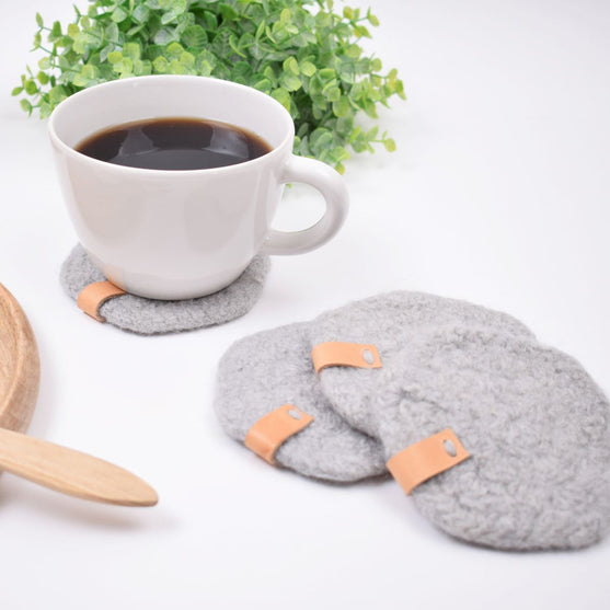 

Felted Coffee Coaster
1