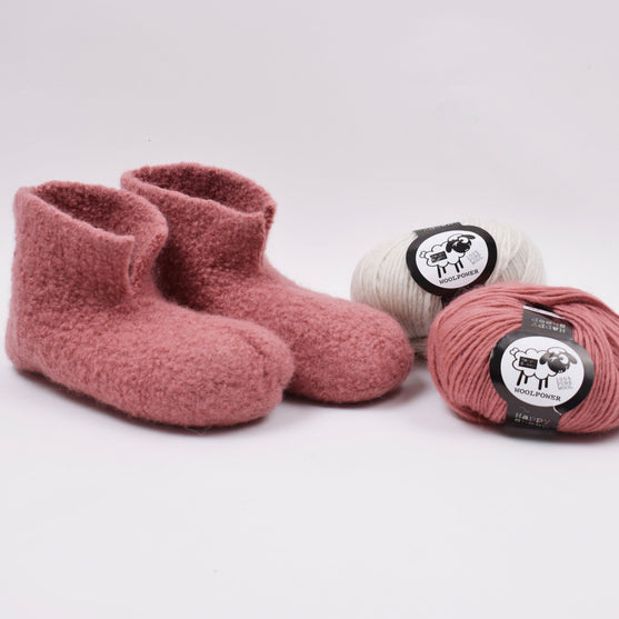 

Felted Slippers - Knit
1