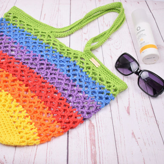 Sac de plage - Arc-en-ciel