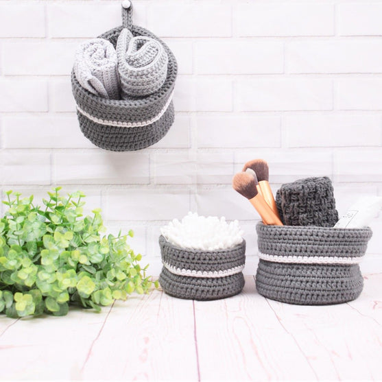 

Small Storage Baskets - Cotton
2