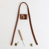 

Bucket Bag avec Fond en Cuir PU
4