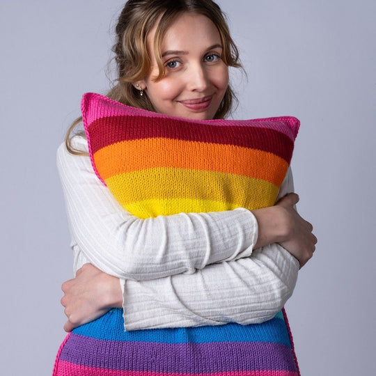 Ara - Striped Pillow