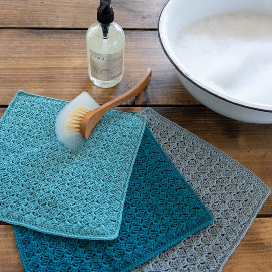 Side by Side - Crocheted Dishcloth