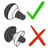 

Safety eyes - 10 mm (0.39 in) - Go Handmade
3