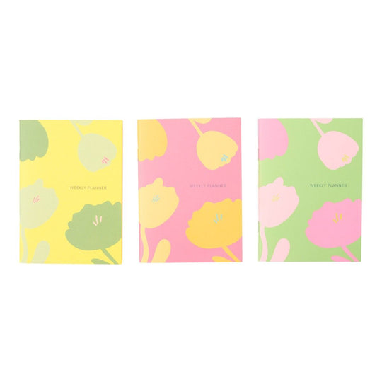 Weekly Planner Book - Flower - Hobbii