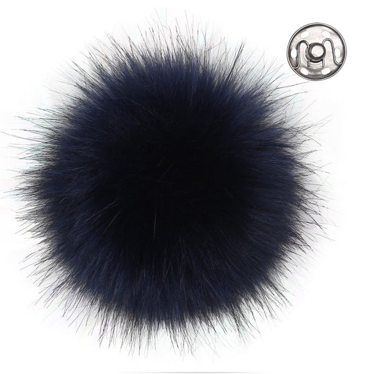 Pompon - Bleu foncé - Go Handmade