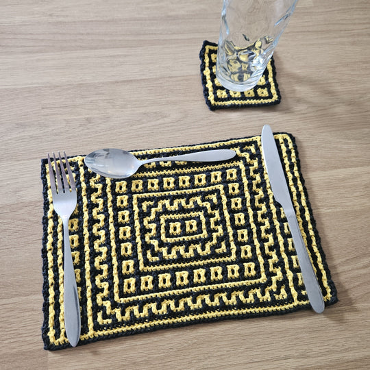 Mosaic - Coaster and Placemat