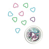 

Metal stitch markers - Hearts - Hobbii
1