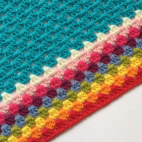 

Rainbow Skies - Small Blanket
2