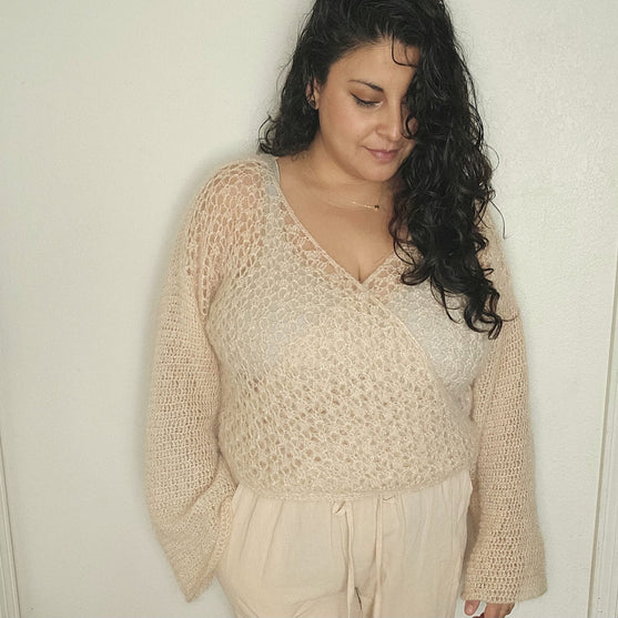 

Millie - Wrap Sweater
2