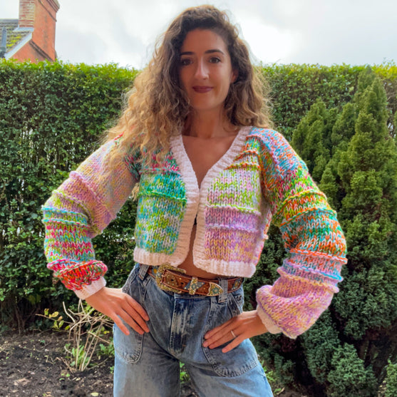 

Tilly Bomber - Knitted Jacket
1