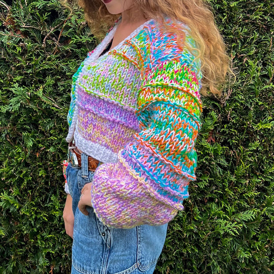 

Tilly Bomber - Knitted Jacket
3