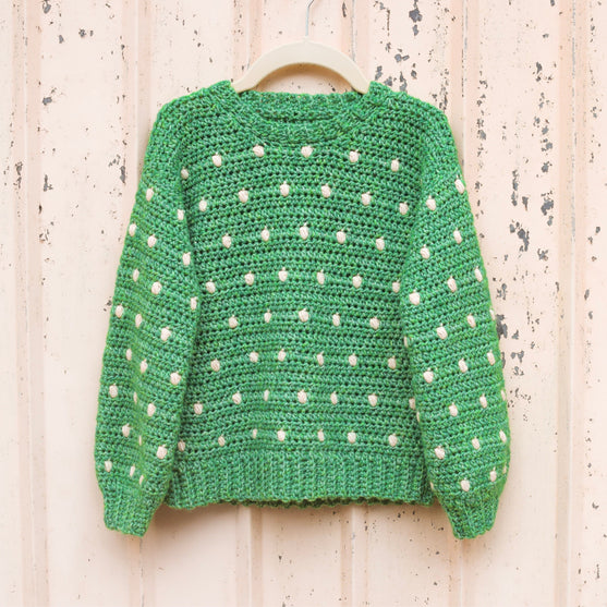 

Cotton Candy Dot - Children’s Sweater
1