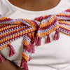 

Confetti Glass - Triangular Shawl
8