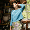 

Adorned Pullover - Garter Yoke Pullover
7