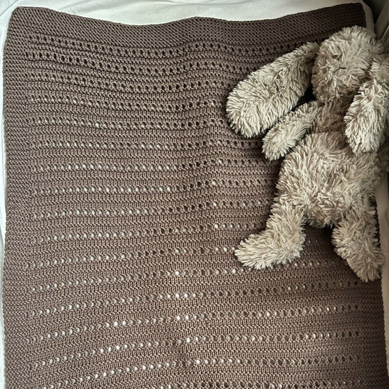 

Easy Spring Blanket - Couverture bébé
2