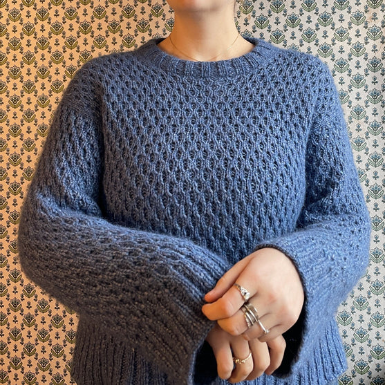 

Easy Honeycomb Sweater - Pull
1