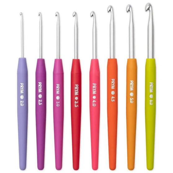 

Crochet Hooks with Soft Grip - Prym
8