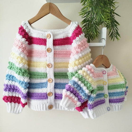 

Spring Berry - Children’s Cardigan
2