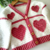 

Sweet Heart - Children’s Cardigan
4