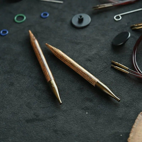 

Ginger Regal - Ensemble d’aiguilles à tricoter circulaires interchangeables courtes - Bouleau - KnitPro
6