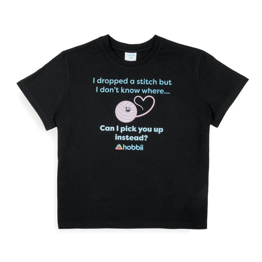 Dropped A Stitch T-shirt - Yarniis (Edition limitée) - Hobbii