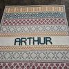 

Lullaby Name Mosaic - Couverture Bébé Personnalisée
4