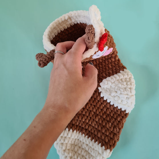 

Chaussette de Noël Renne
3