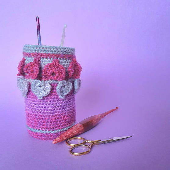 

Spring Petal - Pot à Crochets
3