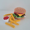 

Hamburger et frites
1