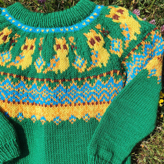 

Silly Owl - Children’s sweater
1