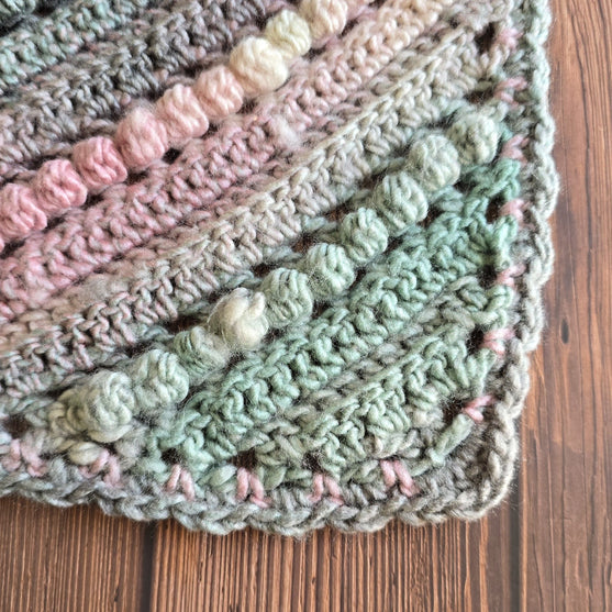 

Bubble Tea - Baby Blanket
5