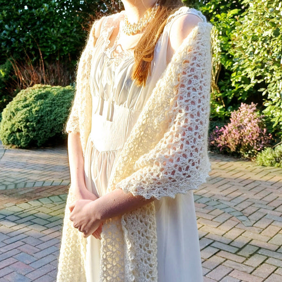 

Ava - Bridal Shawl
4